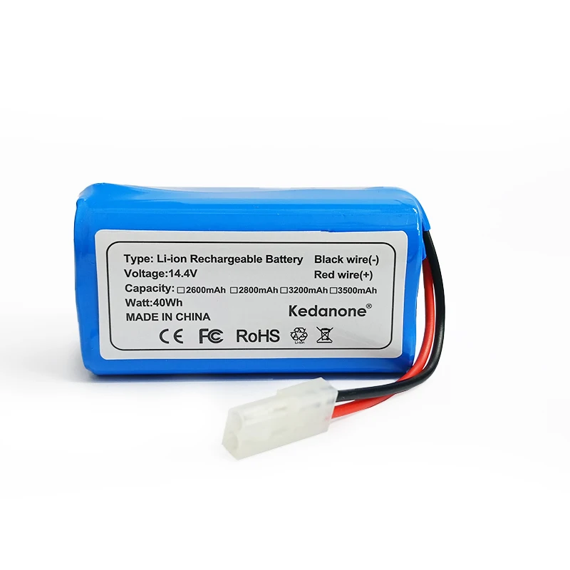 ใหม่14.4V 3500MAh แบตเตอรี่ลิเธียมเครื่องดูดฝุ่นหุ่นยนต์ Xiaomi Mi ต้อง MJSTG1เครื่องดูดฝุ่นหุ่นยนต์18650แบตเตอรี่แพ็ค