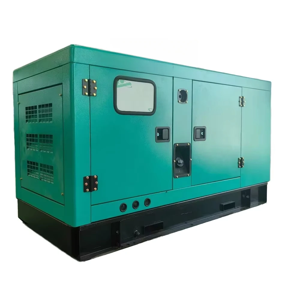 Factory price 20kw 30kva 50kva 200kva diesel generator industrial sound insulation electric silent generator set 60hz frequency