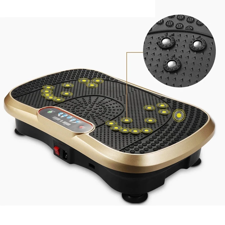 Fitness weight loss massager crazy fit massage exercises machines vibrating platform