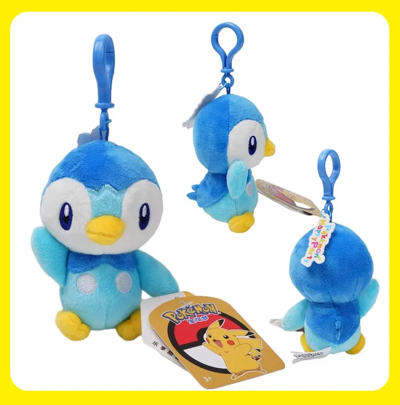 Tier Pokemon Serie Pikachu Piplup Eevee Espeon Sylveon Snorlax Kawaii Plüschtiere Niedlicher Anhänger Schlüsselanhänger Schlüsselanhänger Geburtstagsgeschenke – Detail 18