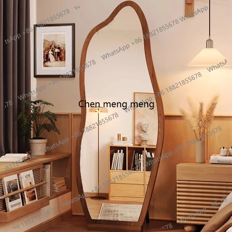 

Mid century luxury full-length mirror bedroom Modern minimalist design Living room mirror interior spiegel woonkamer furniture