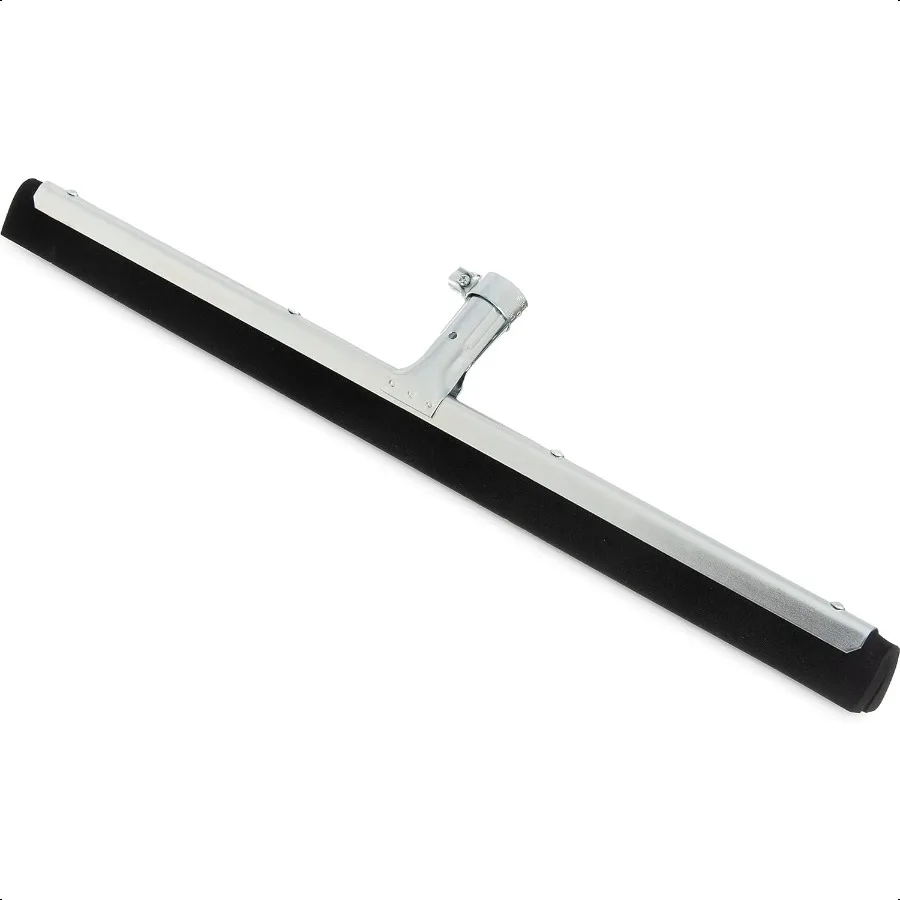 ممسحة نافذة مطاطية مزدوجة الرغوة من FloPac مع إطار فولاذي عالي التحمل لأرضية الحمام والمطبخ والبلاط الخرساني G #4