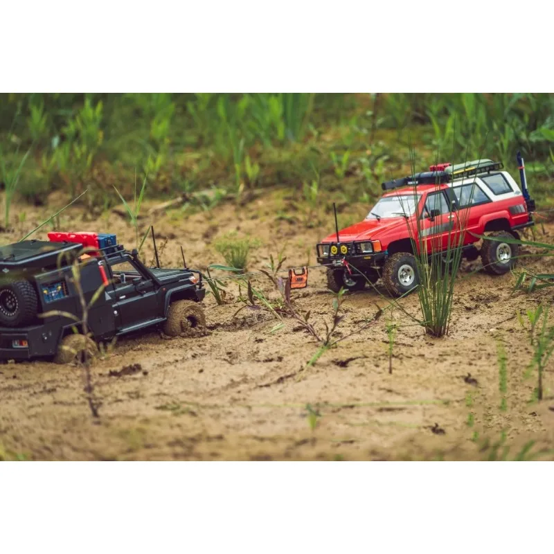 Décoration de sensation de sécurité de treuil simulé, 1/10 RC Inoler, Traxxas TRtage Defender Bronco AXIAL SCX10 RCversiD90 Parts