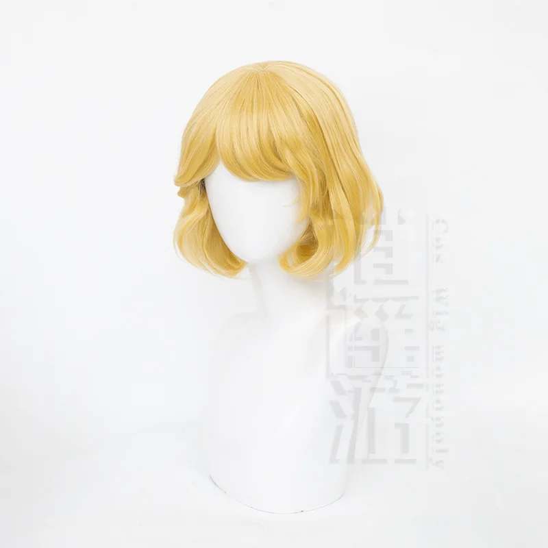 Identity V: Dziewczyna, która rozpaluje gwiazdy - peruka cosplay, symulacja skóry głowy, fioletowy kolor skóry, prezent na Halloween