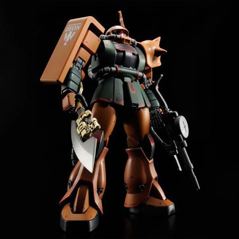 Bandai Gundam modèle Kit MG Zaku 2 Garma Zabi figurine Gunpla Kit de construction Gundam à collectionner figurines d'anime jouets garçons cadeau