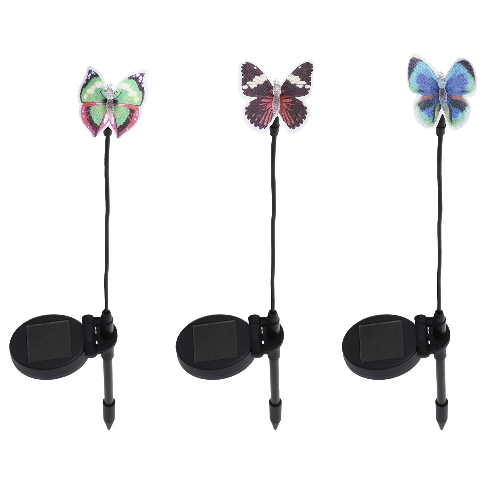 

3Pcs Solar Lights Durable Solar Powered Lights Garden Decoration LED L Lamp Outdoor Waterproof