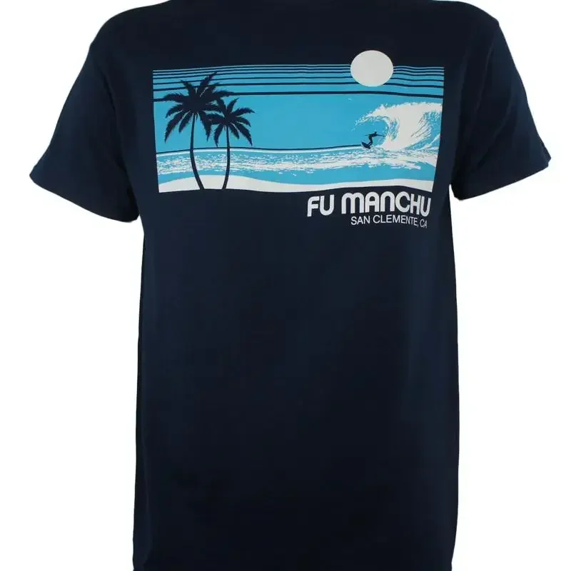 Camiseta autêntica da banda FU MANCHU Surf San Clemente S M L XL Stoner Rock NOVA