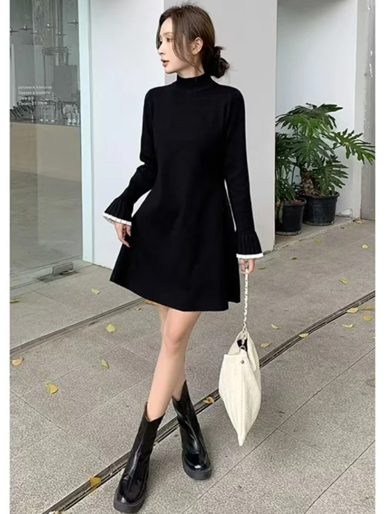 Vestidos Para Mujer Winter Sundress Long Dresses For Women Vintage Dress De Mujer Elegantes Vestido Feminino Traf Official Store