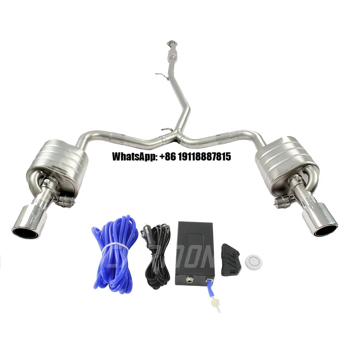 

Hot Sale Catback SUS 304 Exhaust System for Ford Explorer 2.3T/3.5T 2013-2016 Exhaust Muffler Vacuum Valve Remote Control Set