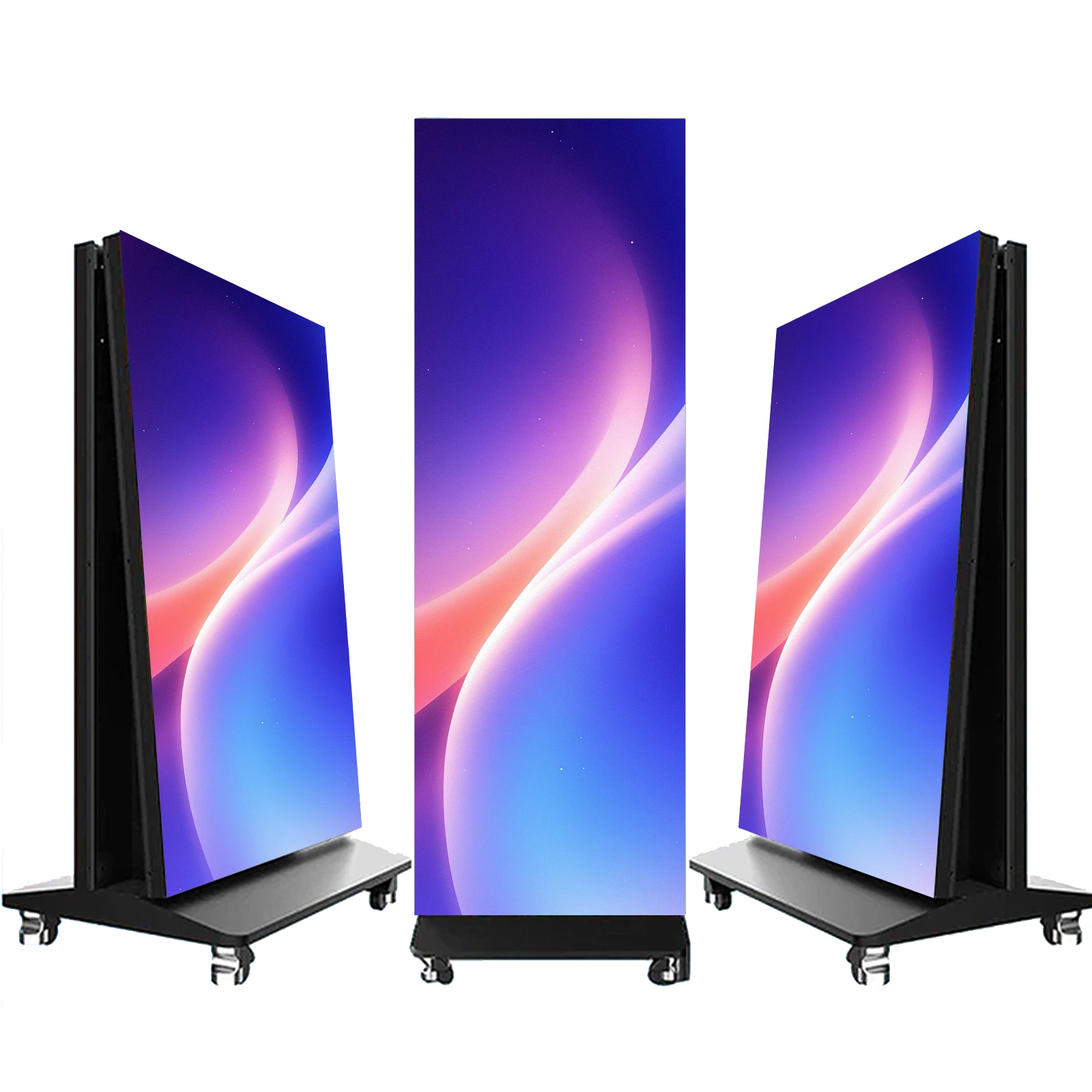 

Multi-Screen Seamless Splicing P1.86 GOB LED Poster Display Ultra-Clear Digital Signage Display for Boutique Promotions