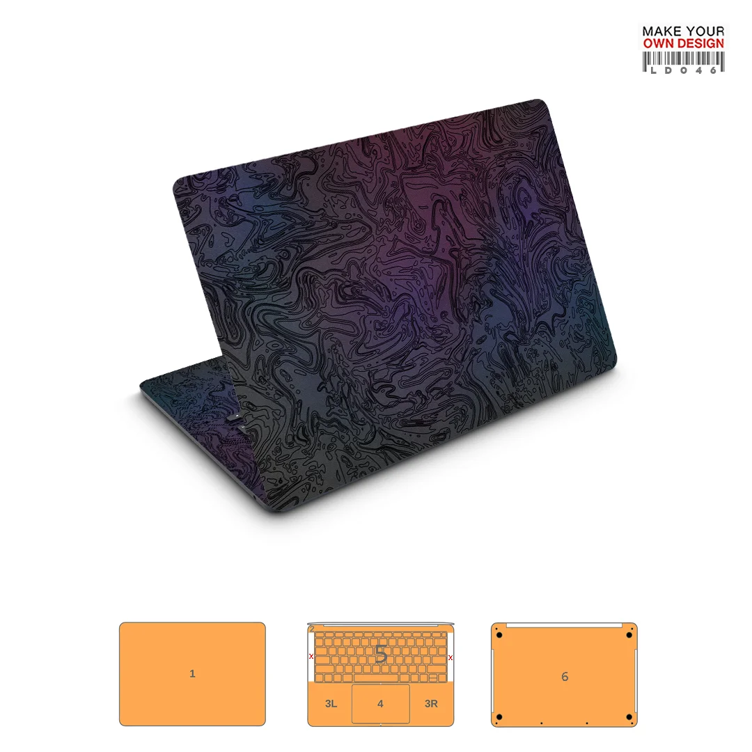 Laptop Accessories Msi - Stiker Pelindung Vinyl Full Body Wrap