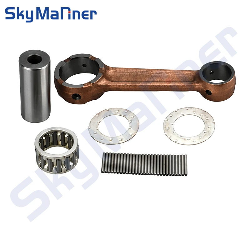 

6F5-11650 Connecting Rod Kit For Yamaha Boat Engine 2 stroke 40HP 6F5-11650 6F6-11650-00-00 Accessories Replaces Aftermarket