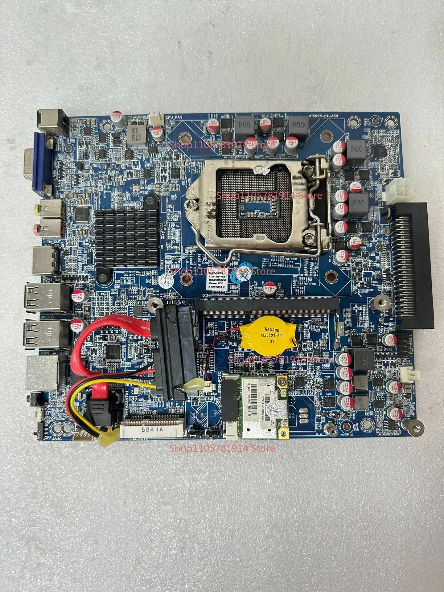 For JHS696-21-A50 H81 Industrial Motherboard, 4th Generation CPU Industrial Control Motherboard