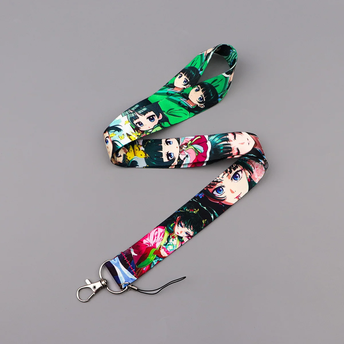Cute Girl Lanyards for Keys Anime Neck Strap For Card Badge Phone Straps Key Chain Keyrings DIY Hang Rope Phone Accessories