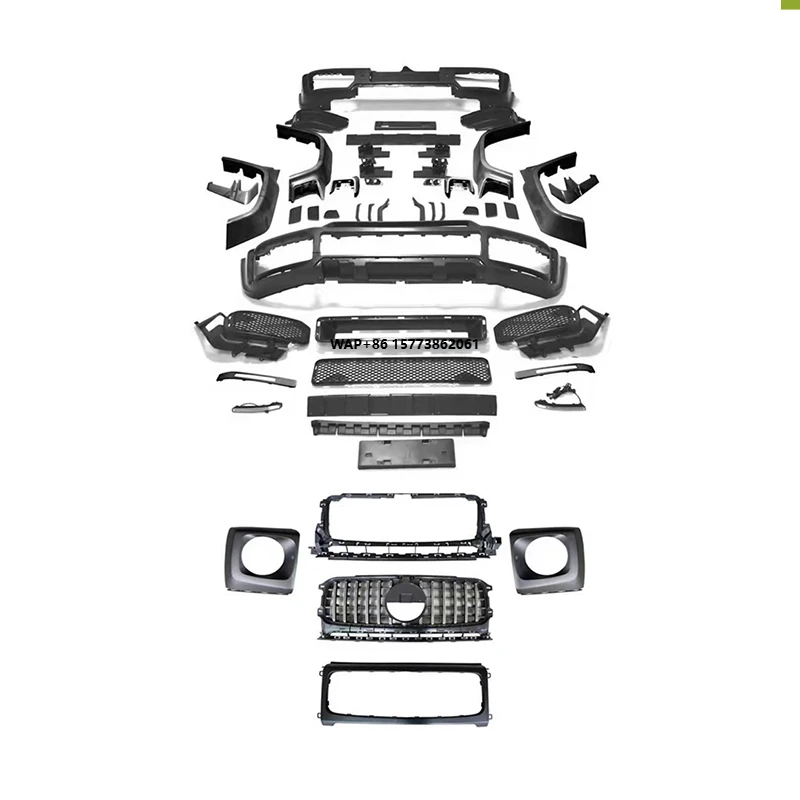 

2022Year W463A G63 Auto Body Systems for G Class W464 G500 G63 Wide Star Car Bumpers Bodykit G550 G350 Facelift Bodi Part