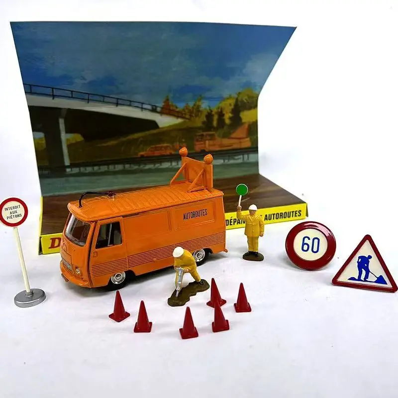 

1:43 FOURGON PEUGEOT J7 DEPANNAGE AUTOROUTES Alloy Car Diecasts & Toy Vehicles Car Model Miniature Scale Model Car For Children