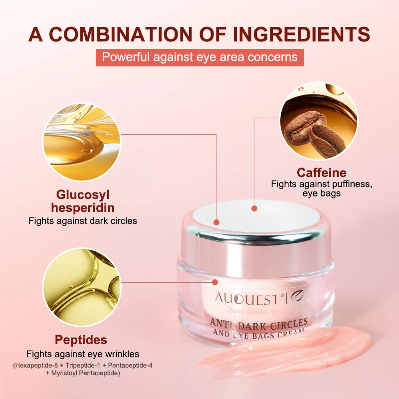 كريم عين من AUQUEST كافيين مضا - مراجعة Eye Cream Peptide وسعره