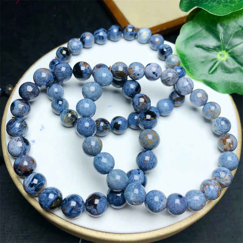 Natural Peter Stone Bracelet For Women Fashion Summer Dopamine Charm Jewelry Accessories 1PCS 8/9/12MM