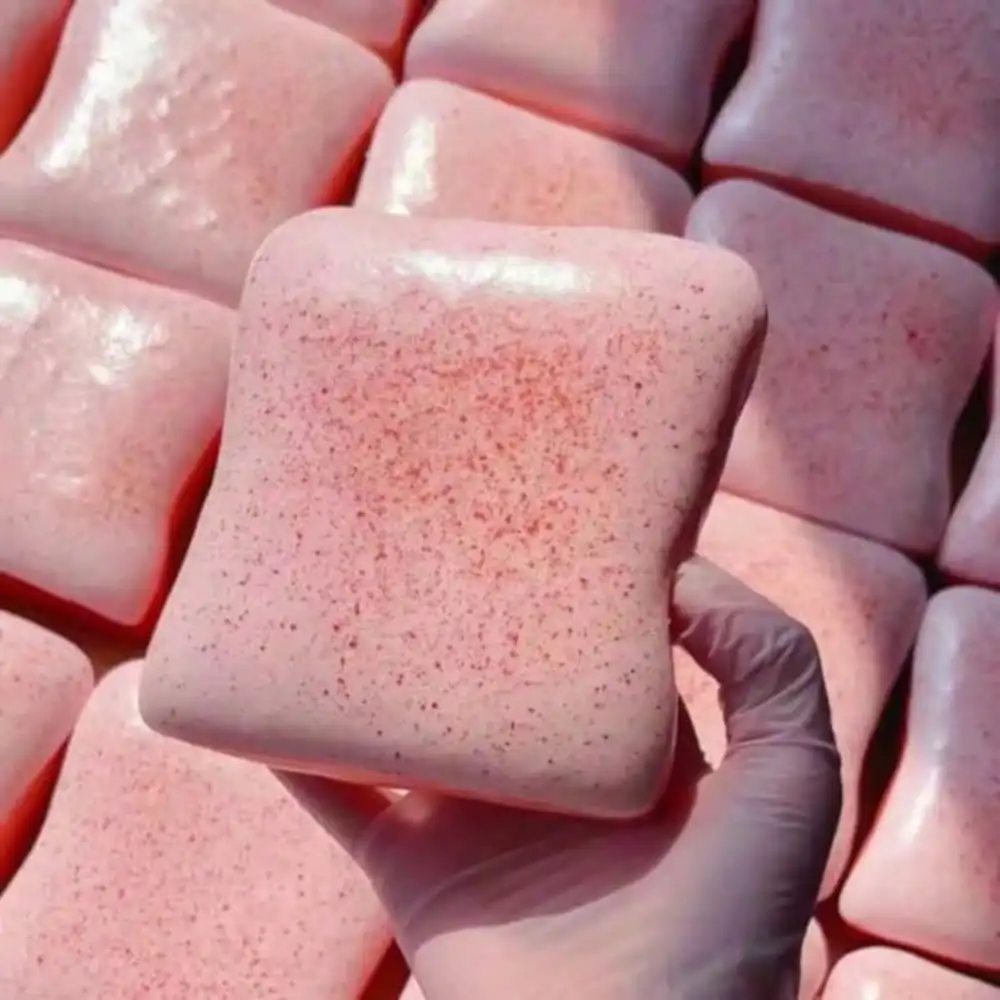 Realistic Bakery Strawberry Toast Squishy Super Soft Sticky Slow Rising Large Size Hand Squeeze Fidget Toy Office Desktop Anti-Anxiety Decor Adult Stress Relief Novelty Ornament