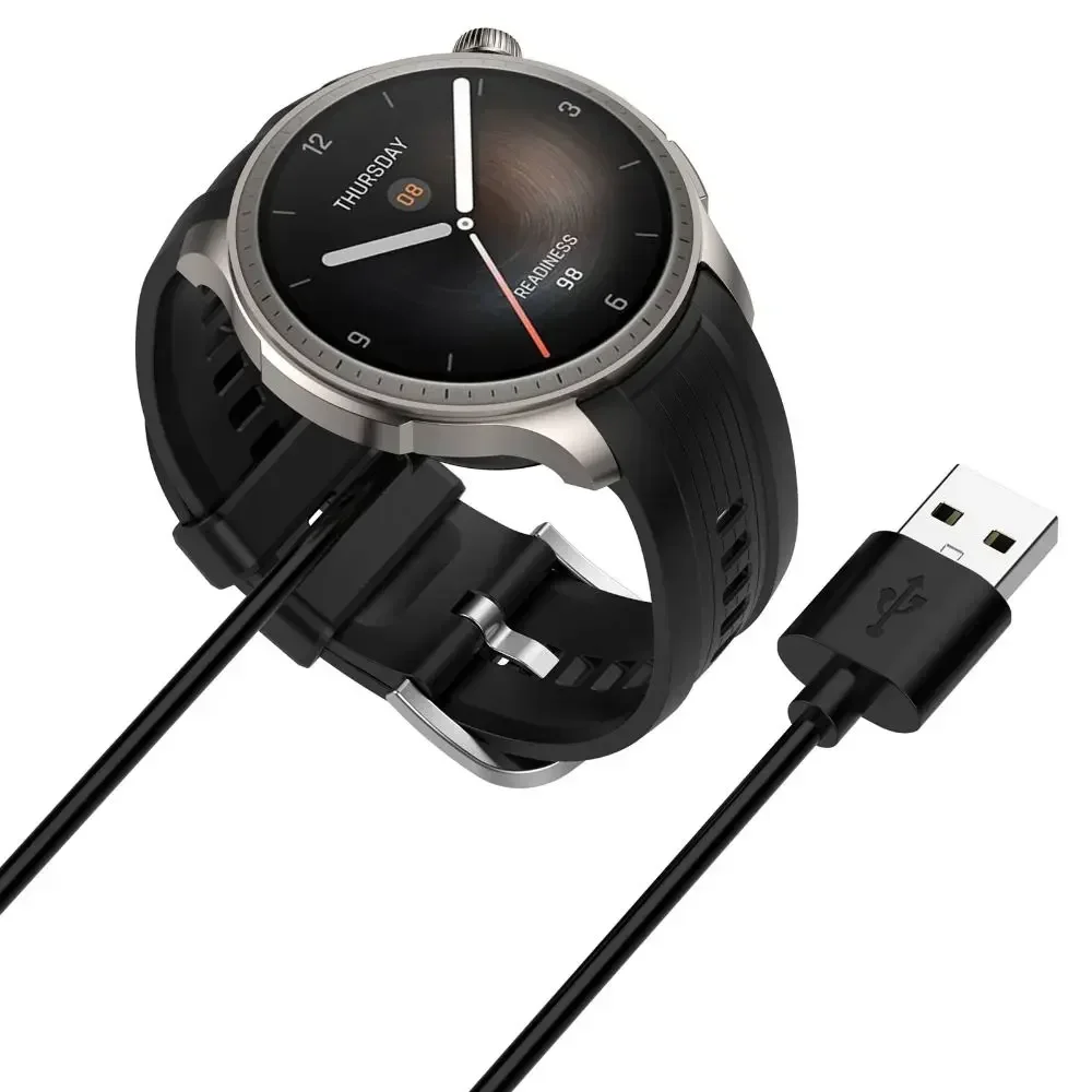 Fast Charging USB Charging Cable for Amazfit Balance A2286 Smart 1M Watch Power Charge Wire Charger