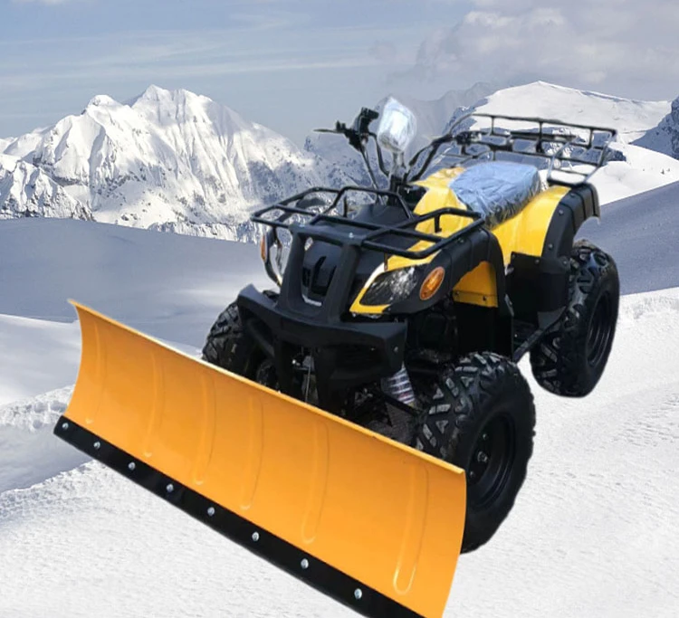 Four Wheeled Propelled Courtyard Small Snowplow  Blower Snow Throwers Snow Plow