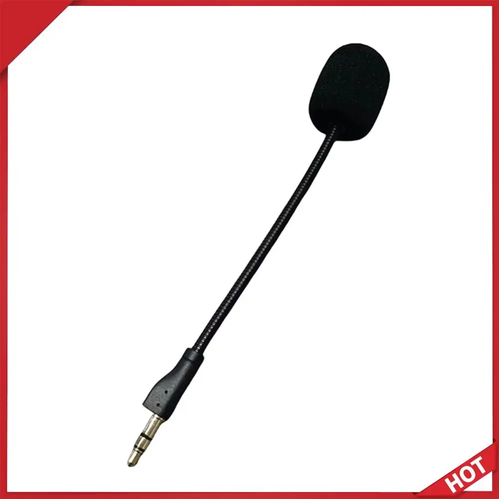 Micrófono de Repuesto de 3.5mm para Auriculares de Videojuegos, Micrófono Flexible para Auriculares Logitech G PRO G PRO X