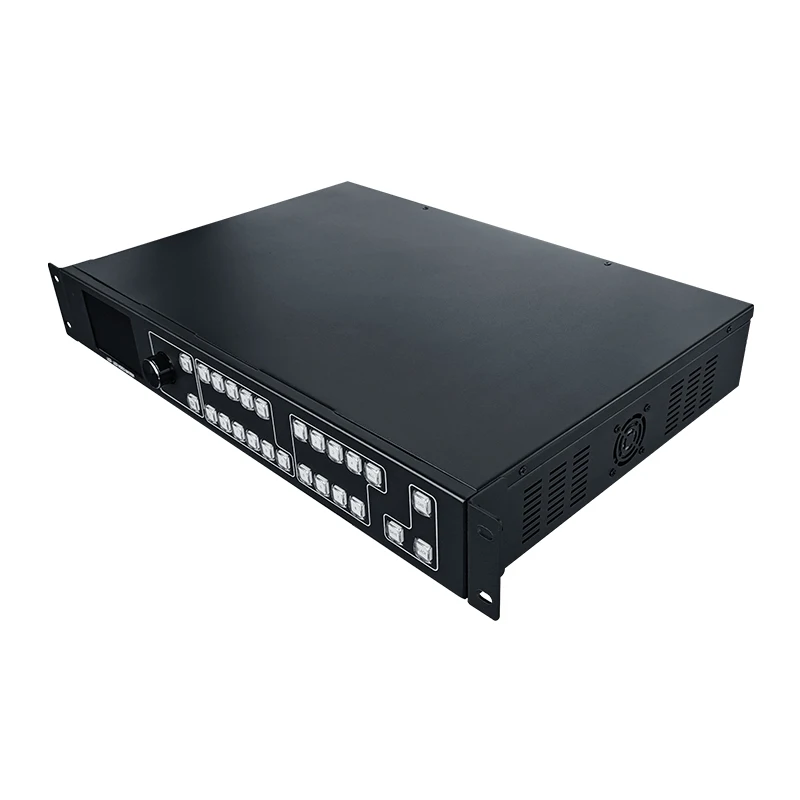 Controlador Video Wall 8x8 Suporta  TVs E  Laptops Matriz 4K Entradas Compat.  TVs LCD E  Notebooks Profissionais