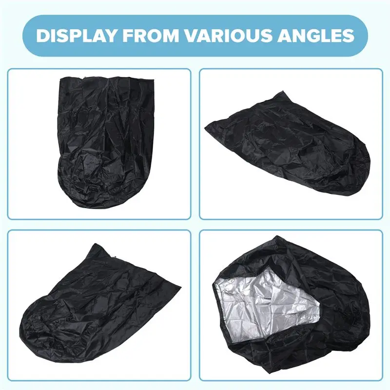 Fan Dust Cover Waterproof Stand Up Floor Fan Cover Outdoor Pedestal Fan Cover Protector For Stand Fan Dustproof Cover