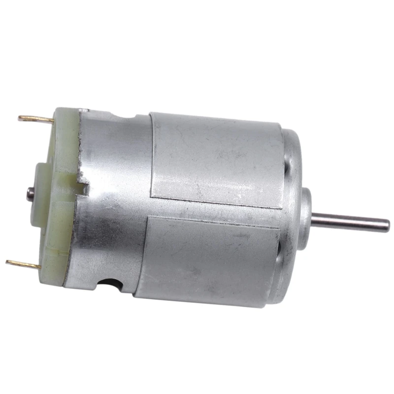 Hot 8000RPM 9V 68MA High Torque Magnetic Cylindrical Mini DC Motor Silver & RS380 DC 1.5-18V 30000RPM Micro-Motor