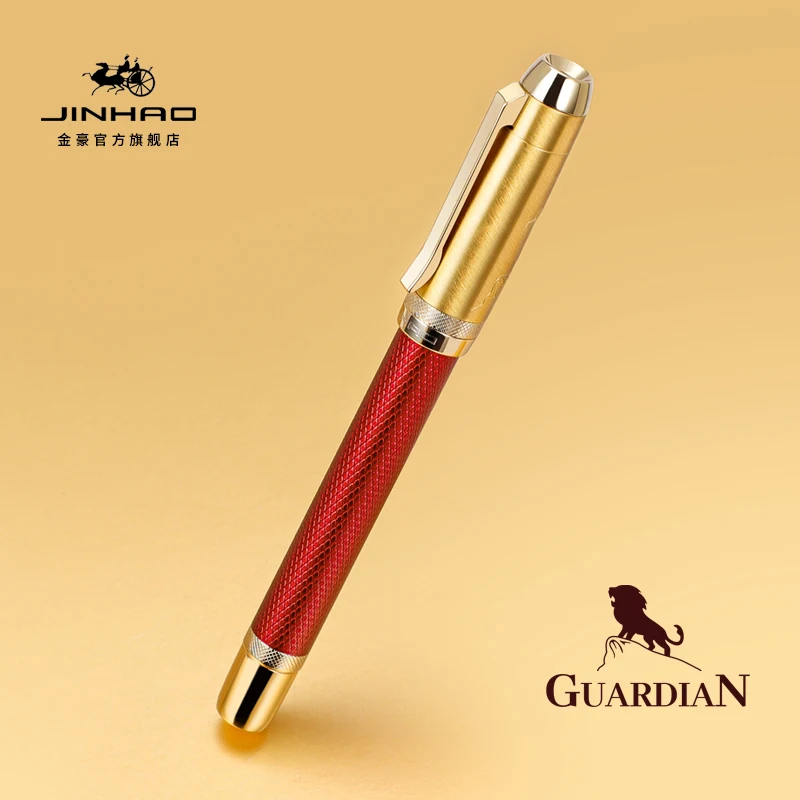 Jinhao-caneta-tinteiro de Metal ef f m Bent Nib com Conversor Escrita de Luxo Escritório Gift Ink Pen 92