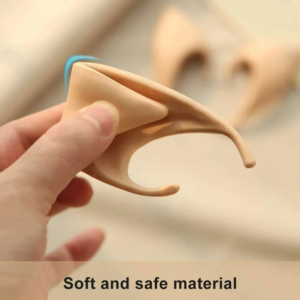 コスプレ妖精エルフ耳人工ソフトシリコンエルフ耳クリスマス仮面舞踏会アニメ衣装小道具ハロウィンパーティー装飾