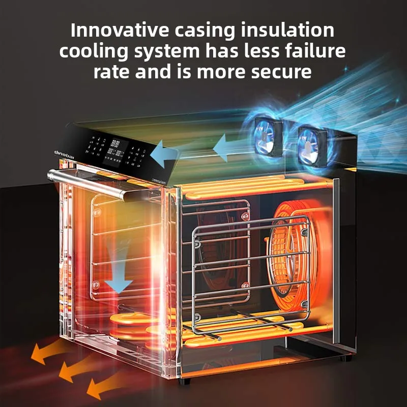 TQH electric oven baking stove small automatic large capacity atomizing fermentation box household blast stove open stove