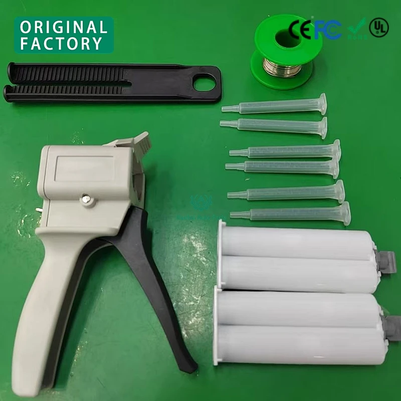 Manual Hot Glue Gun Push Type for Smartphone Middle Frame Bracket Back Cover Adhesive Repair Tool