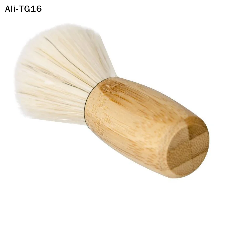 【A31】1 Pcs Beard Shaving Brush Makeup Brushes Wooden Handle Bristle Hair Salon Barber Soap Foam Shave Men Facial Cleaning Tools view 3