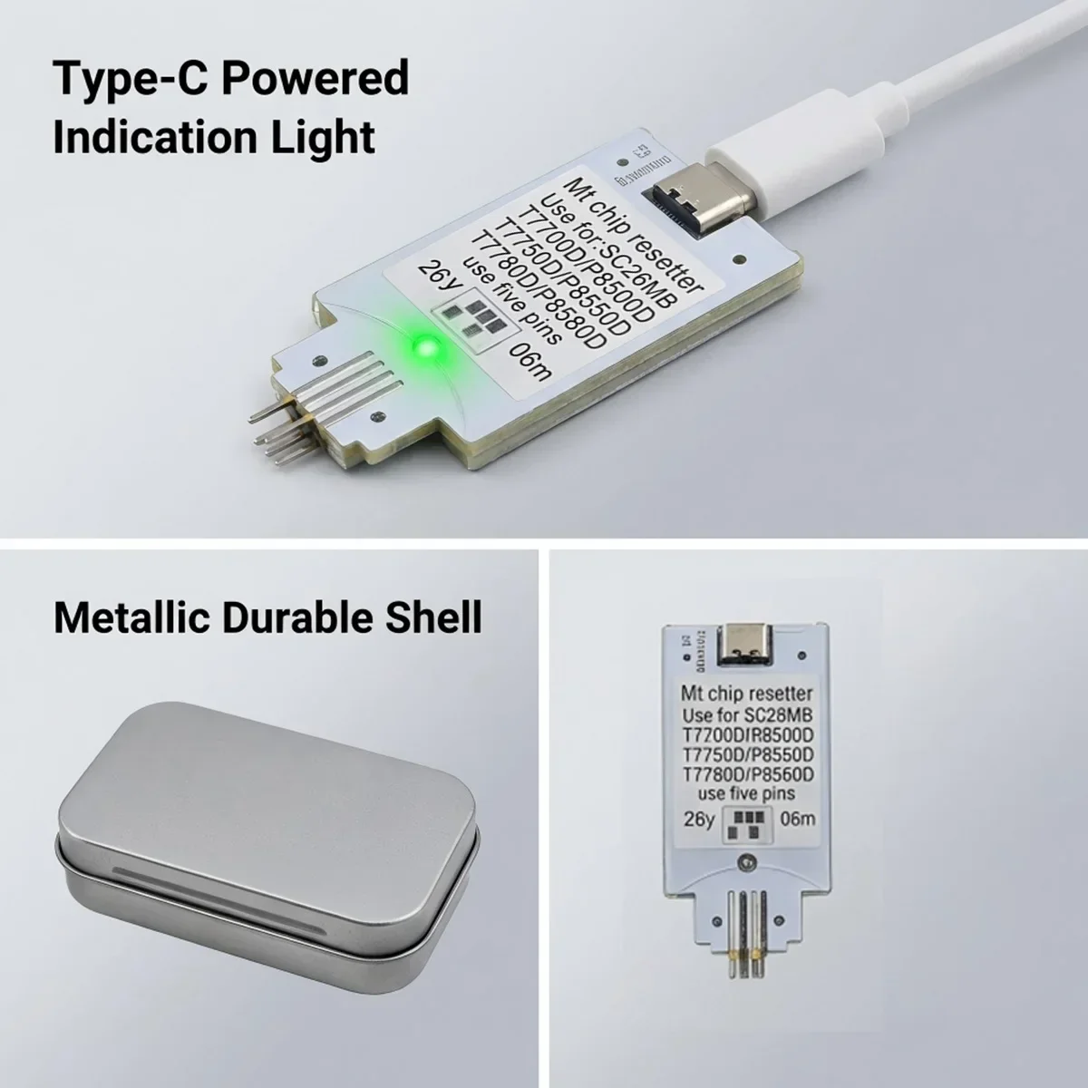 SC26MB C13S210115 Maintenance Box Chip Resetter for Epson P8500D P8550D T7780D T7700D T7770D T7750D Waste Ink Tank Reset Tool
