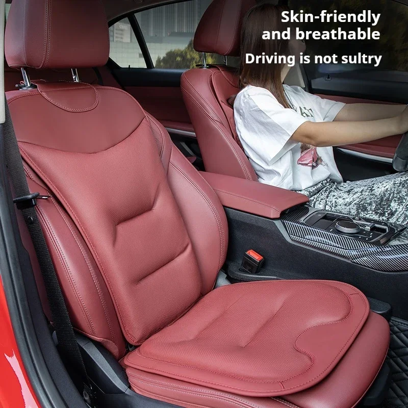 Car Seat Cushion Anti-fouling Leather Winter One-piece Car Special Seat Cover Supplies For Volvo Toyota Skoda Subaru peugeot - Image 5