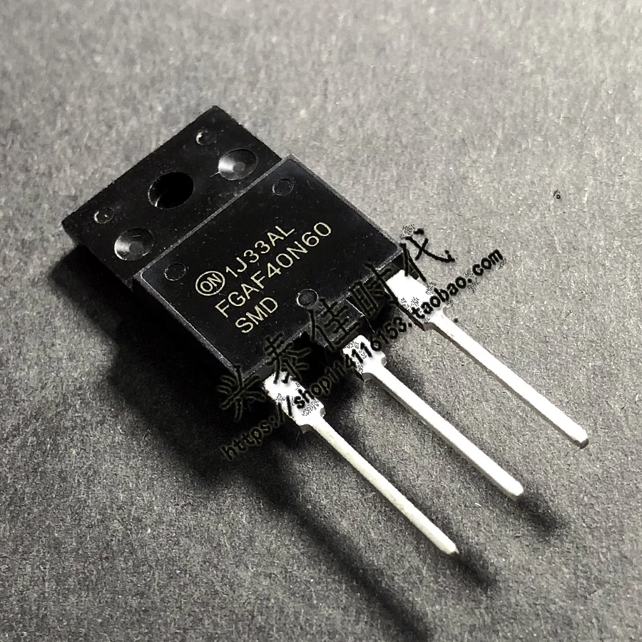 10PCS/FGAF40N60SMD 40A/600V TO-3PF IGBT Transistor de efeito de campo em estoque