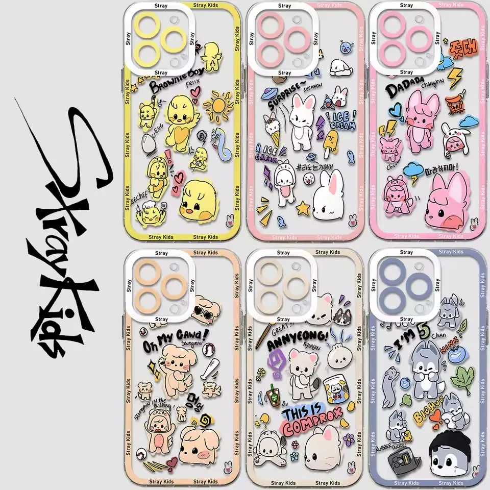 S-Stray Cartoon Kids Phone Case For Samsung Galaxy A14 A55 A35 A25 A15 A54 A34 A24 A53 A33 A13 A05 A05S 5G A23 A22 A32 A52 A52S - náhled 2
