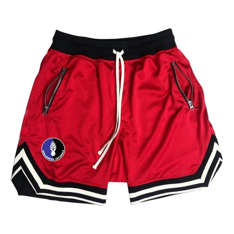 French Gendarmerie PSIG 2024 New Style Spring And Summer Casual Shorts Men's Fashion Casual Style Comfortable Shorts