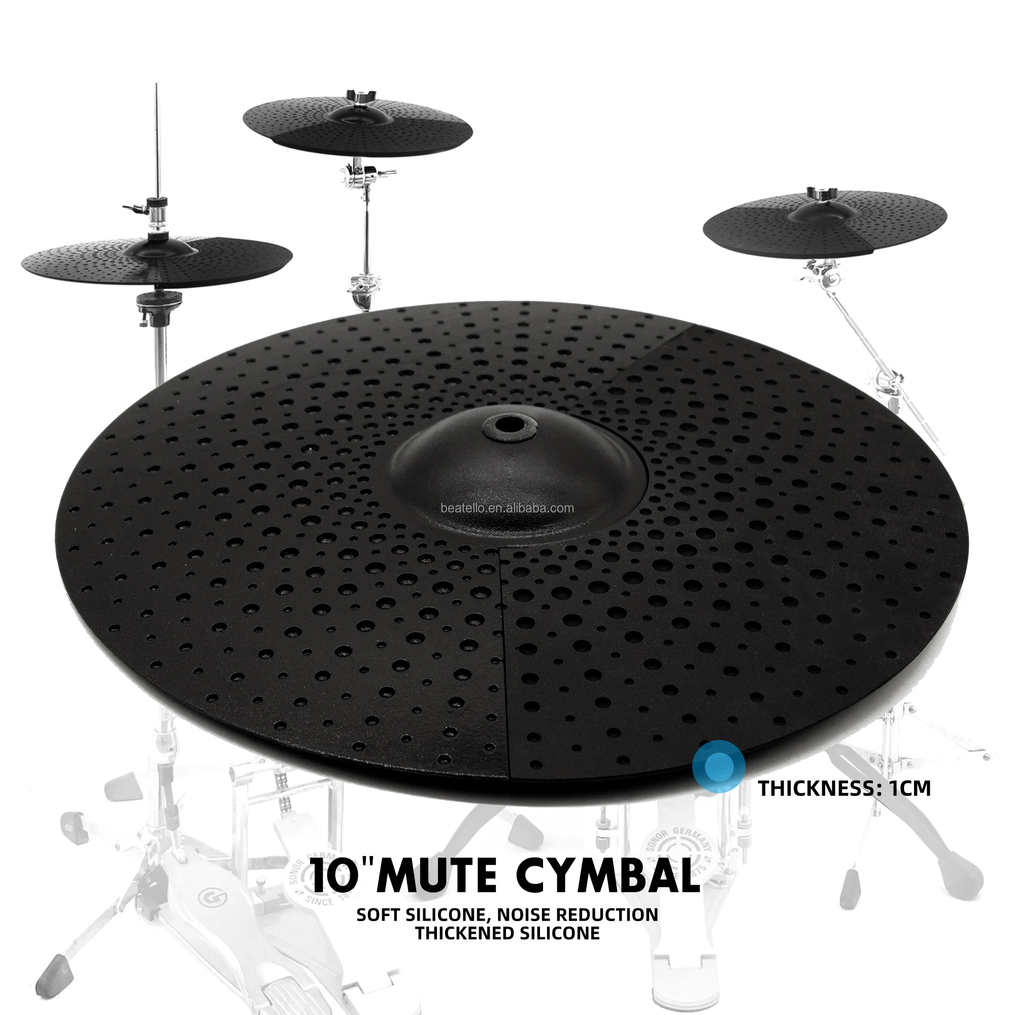 JBK Professional Portable Mute - Drum Practice Pad 评论和价格