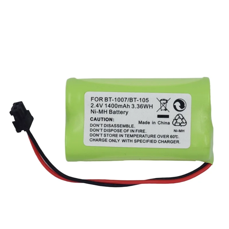 2.4V 1400mAh NI-MH Cordless Phone Battery For Uniden BT-1007 BT1015 BT1007 DCX150 BT904 EXP370 CPH479B B730 Rechargeable Battery