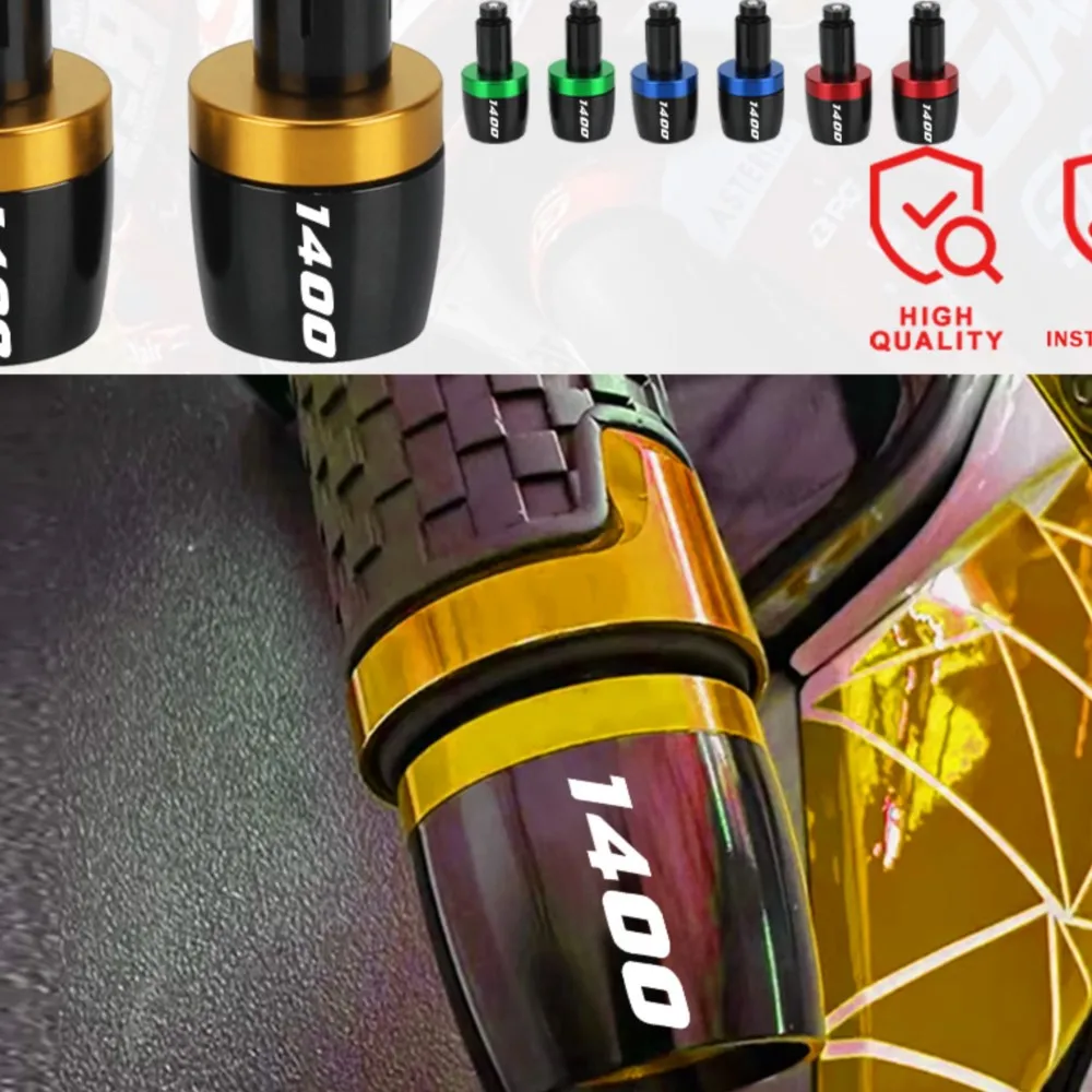 

For SUZUKI 1400 GSX1400 2001-2007 2006 2005 2004 2003 2002 Motorcycle Anti Vibration Plug Handlebar Grips End Handle Bar Cap End