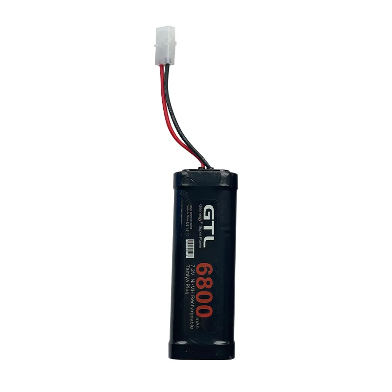 7.2VBattery 6800mah NiMH Replacement RC Battery for RC Toys Racing Cars Boat Aircraft 7.2v Ni-Mh Baterias with Tamiya Connector