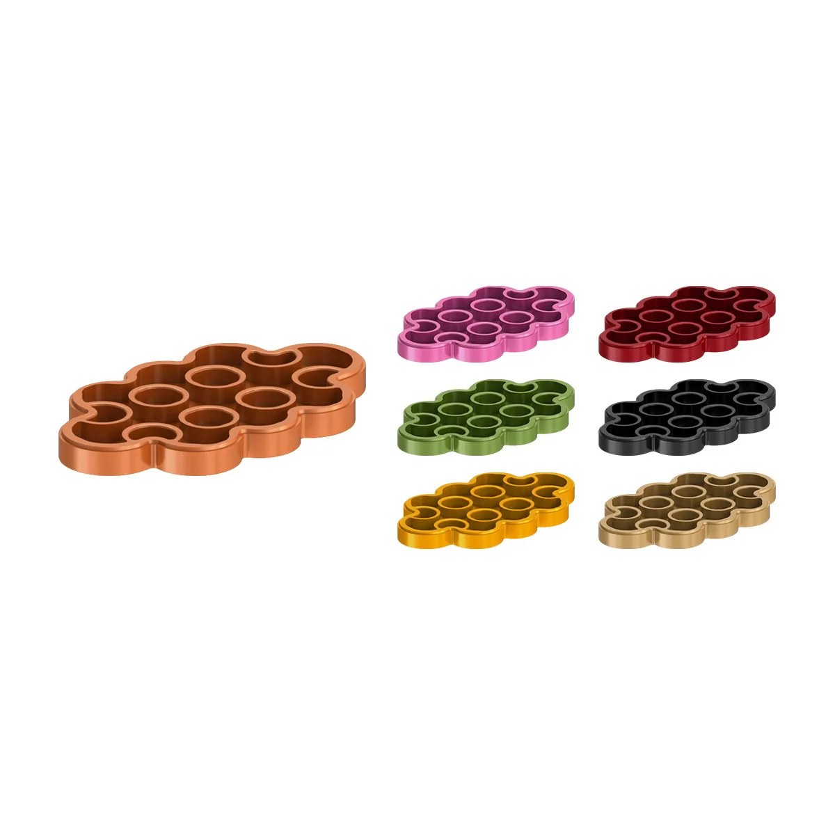 Small Particle Building Blocks Assembled Clouds 5×3 Hole Parts Wholesale 2138 Compatible with Lego 35470