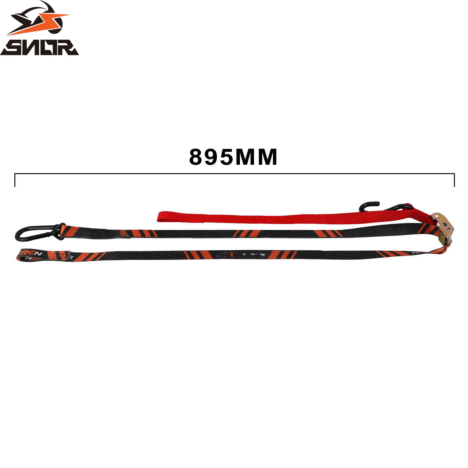 SNOR Motorcycles Parts Cargo Tape Retractable Belts Load Luggage Strap Imitation Nylon Webbing Universal For Motorcycle Trailers