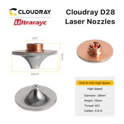 Spartaycファイバーレーザーノズル、高速、カッティングコア、二重層、Pretec wsx、d28、h15、m11用のNOozle