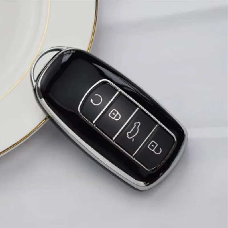 

New TPU Car Remote Key Case Cover For Chery Tiggo 8 Pro Tiggo 8plus New 5 Plus 7pro Max Omoda 5 C5 Modod Protector Accessories