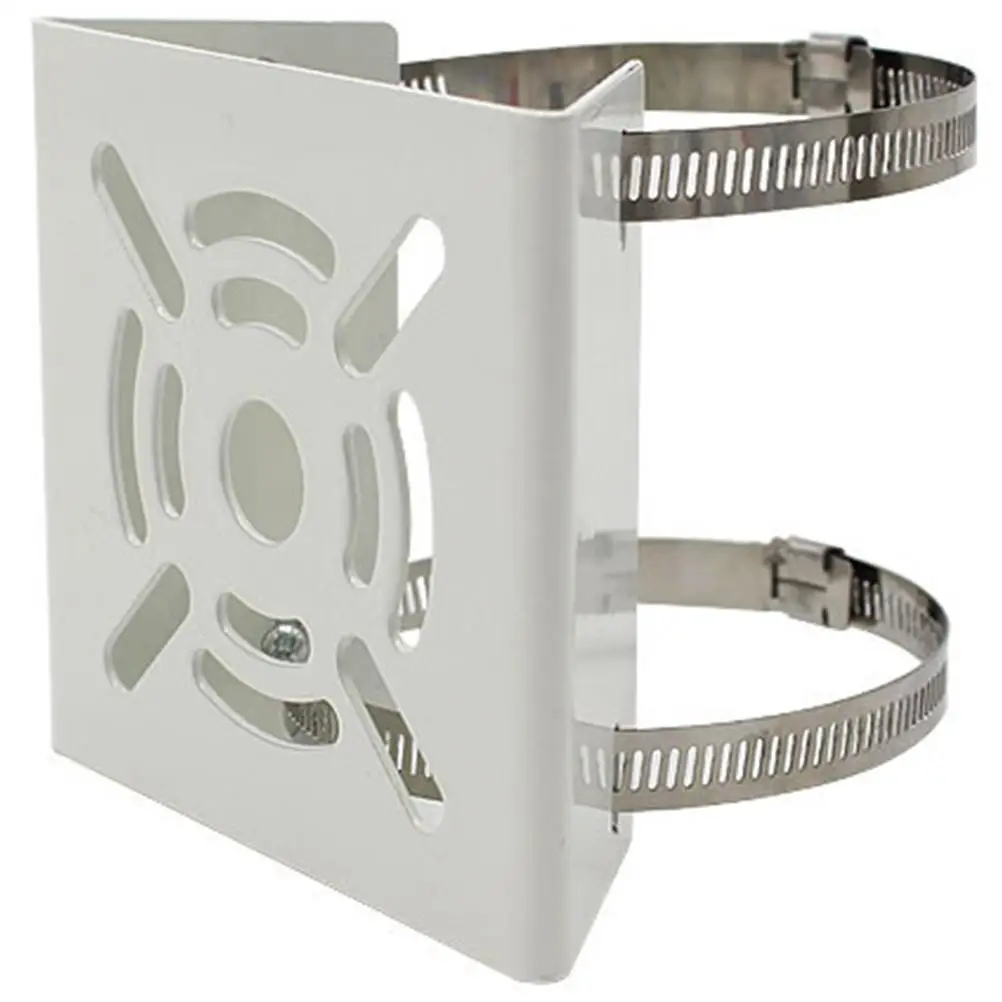 

Alloy Security Camera Pole Bracket CCTV Vertical Adapter Mount Strong Durable Fits Most Cameras Dome Compatible Convenience Pole