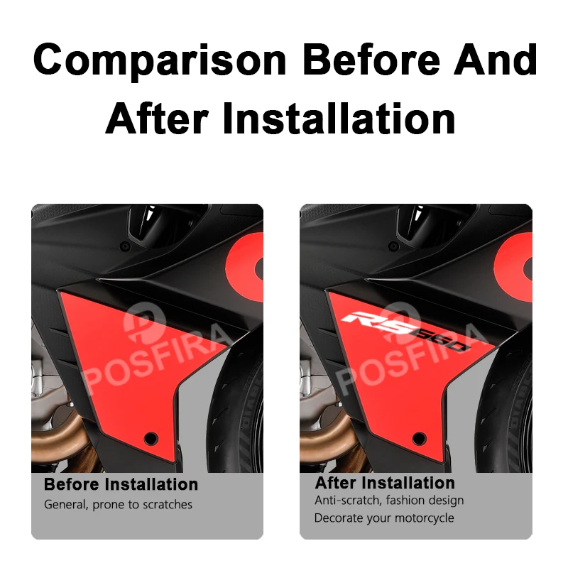 

IRA-pegatinas impermeables para motocicleta Aprilia RS 660, accesorios RS660 2020-2025 2022 2023 2024, pegatina para motocicleta