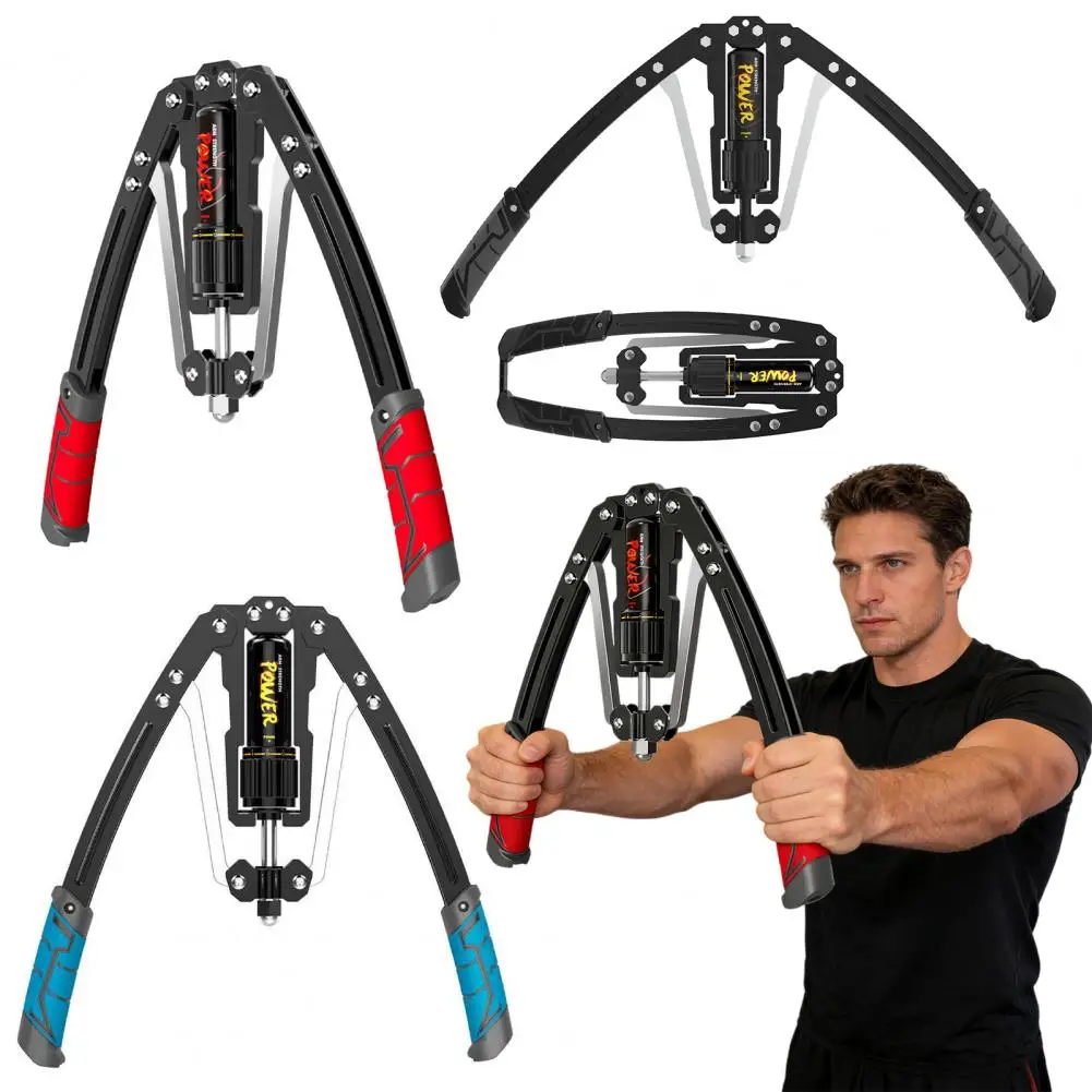 

Hydraulic Twister Arm Trainer 10-200kg Resistance Adjustable Men Chest Expander 3-in-1 Upper Body Strength Training Forearm